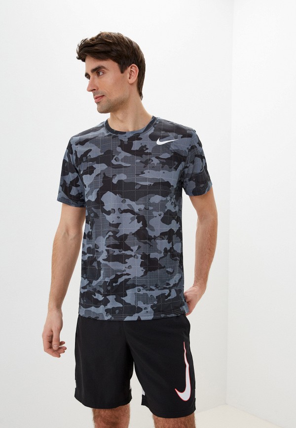 

Футболка спортивная Nike, Серый, M NK DF TEE LGD CAMO AOP