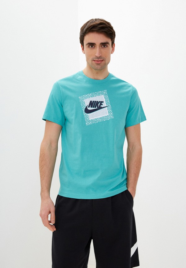 

Футболка Nike, Бирюзовый, M NSW 3 MO FRANCHISE 1 TEE
