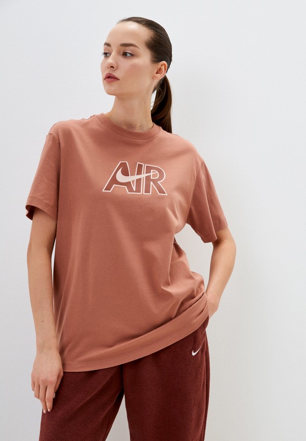 

Футболка Nike, Коричневый, W NSW TEE BF NIKE AIR