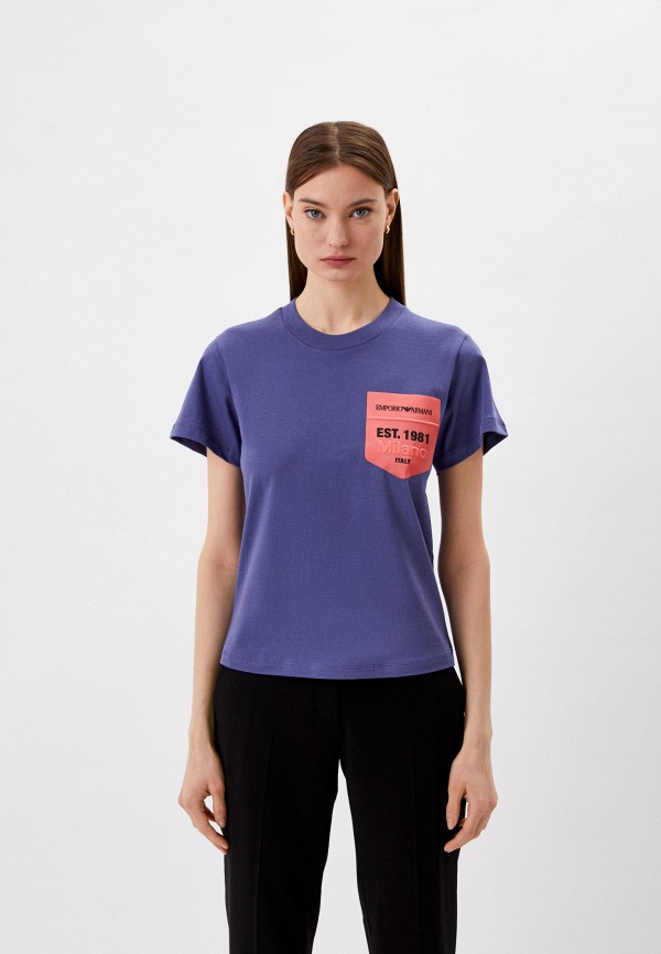 

Футболка Emporio Armani, Фиолетовый
