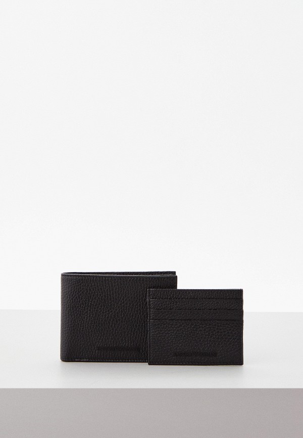 

Кошелек и кредитница Emporio Armani, Черный