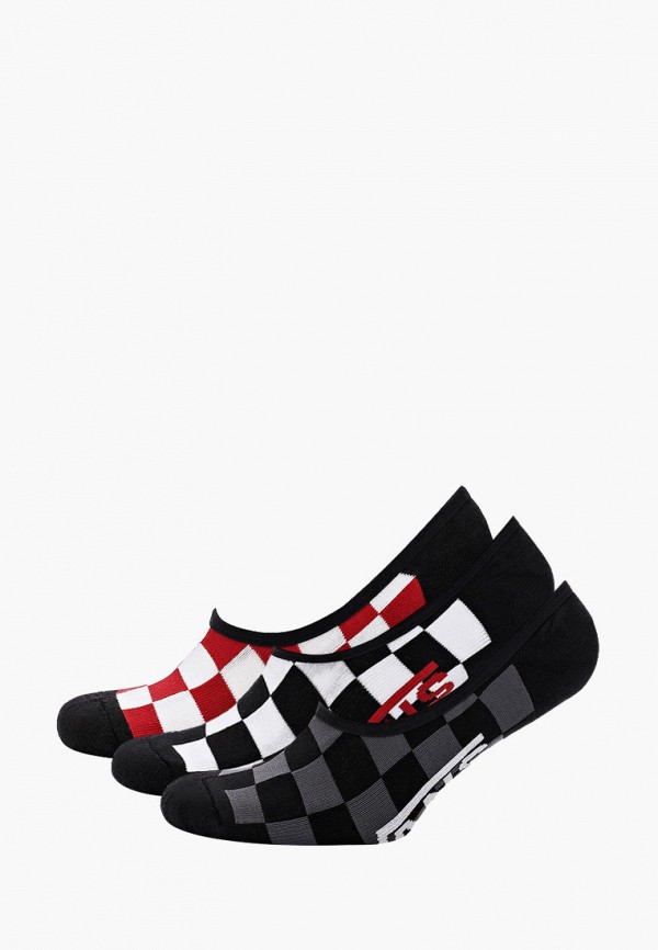 

Носки 3 пары Vans, Разноцветный, MN CLASSIC SUPER NO RED-WHITE CH