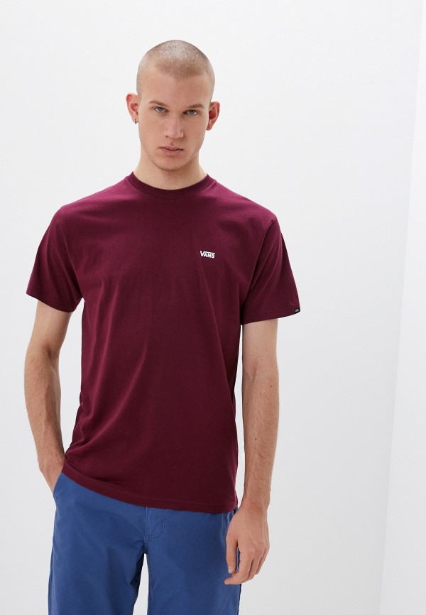

Футболка Vans, Бордовый, MN LEFT CHEST LOGO TEE