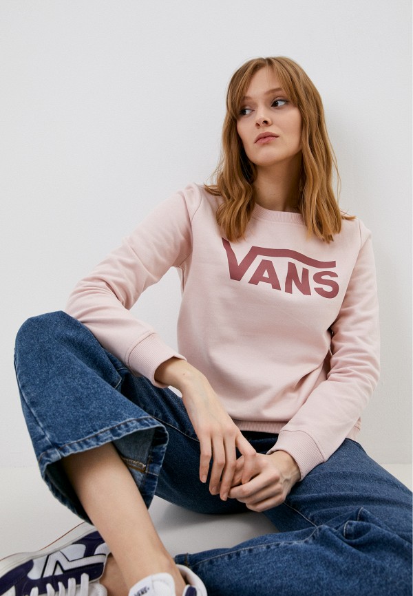

Свитшот Vans, Розовый, WM CLASSIC V CREW