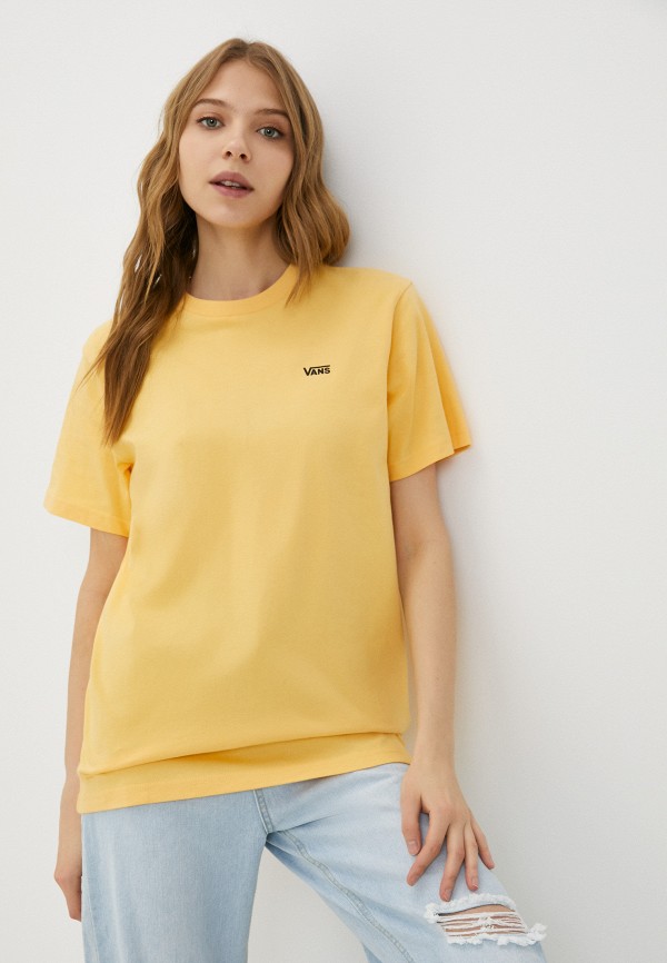 

Футболка Vans, Желтый, LEFT CHEST LOGO TEE