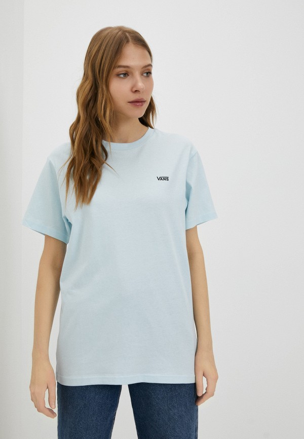 

Футболка Vans, Голубой, LEFT CHEST LOGO TEE