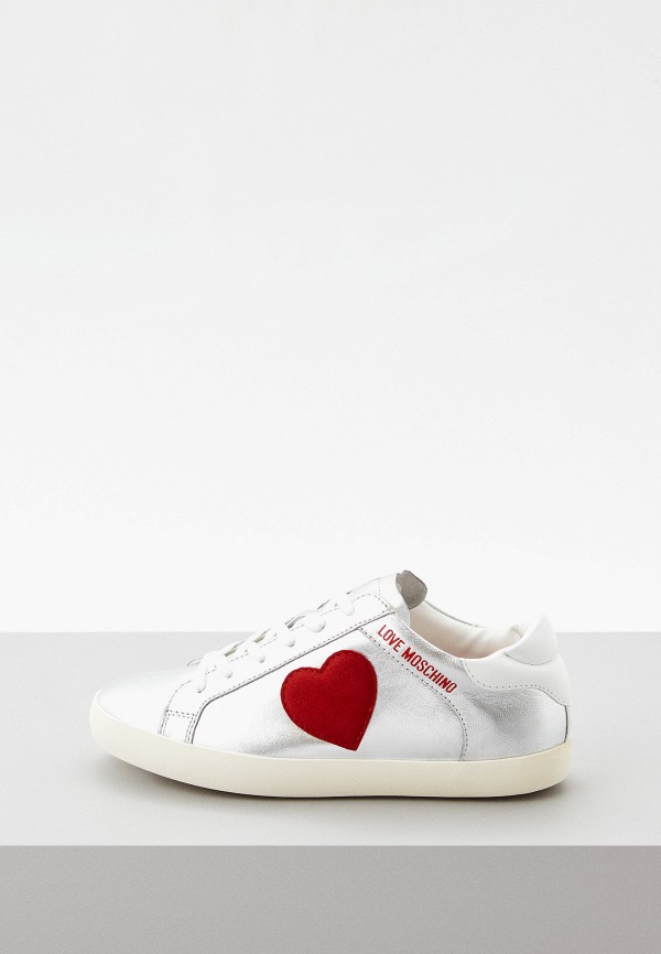 

Кеды Love Moschino, Серебряный