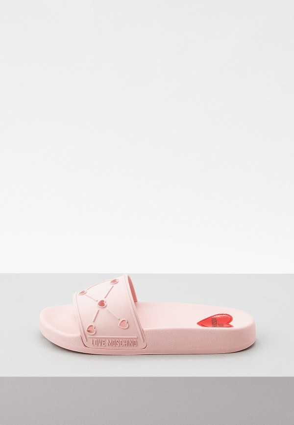

Сланцы Love Moschino, Розовый