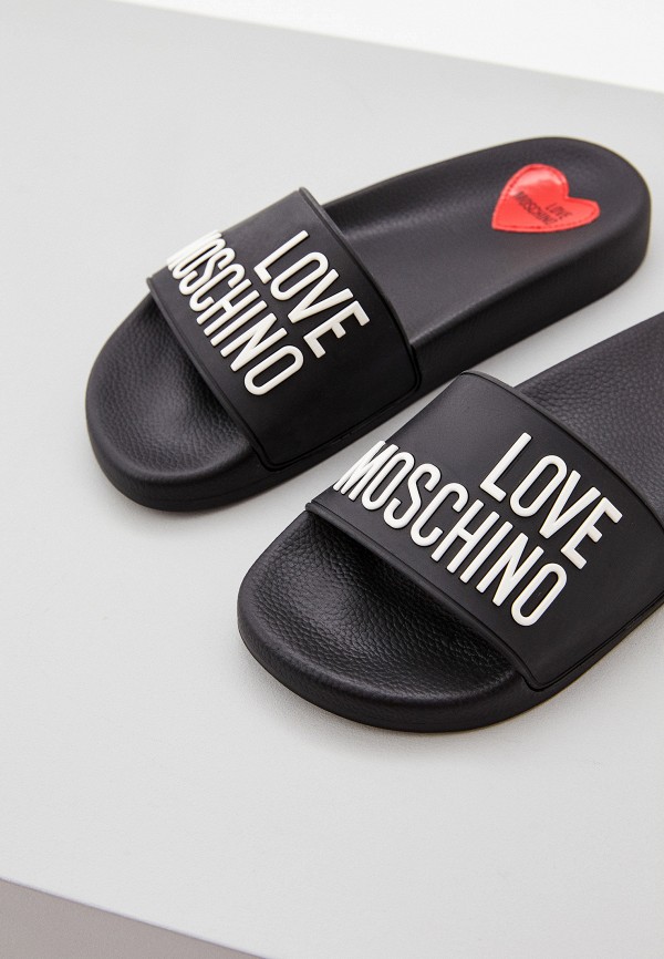 фото Сланцы love moschino