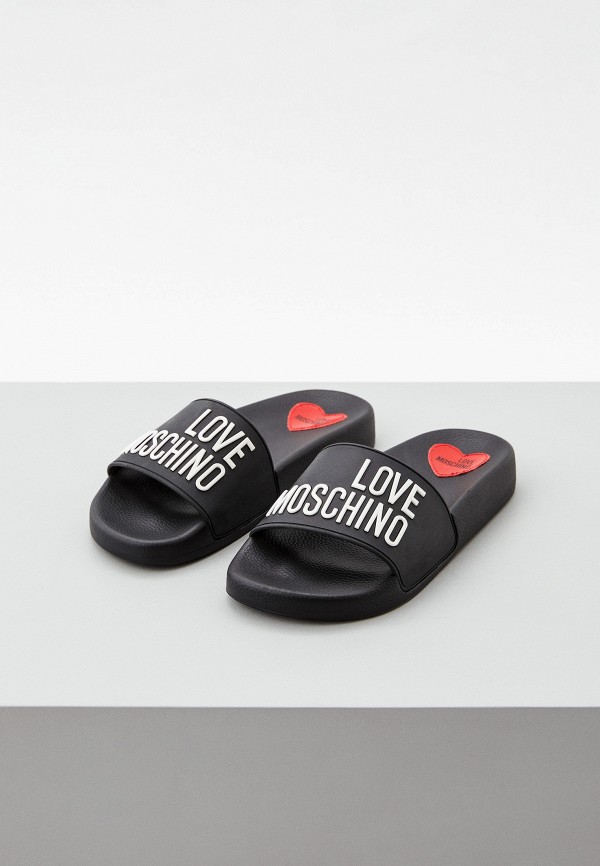 фото Сланцы love moschino