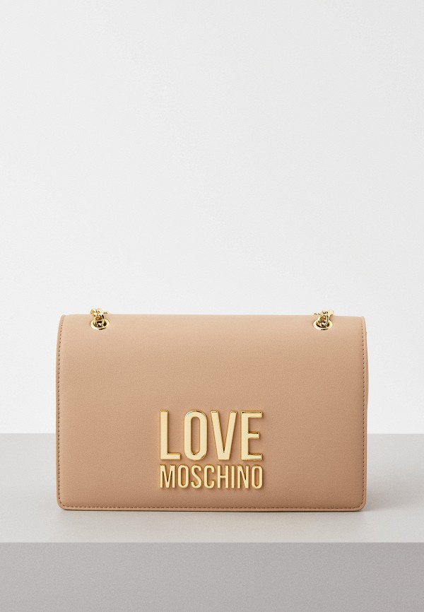 

Сумка и брелок Love Moschino, Бежевый