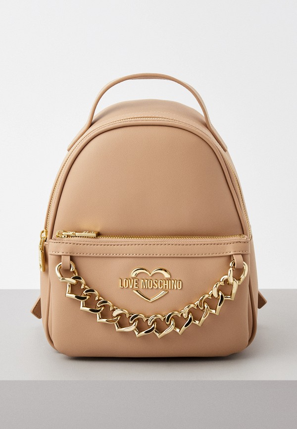 

Рюкзак Love Moschino, Бежевый