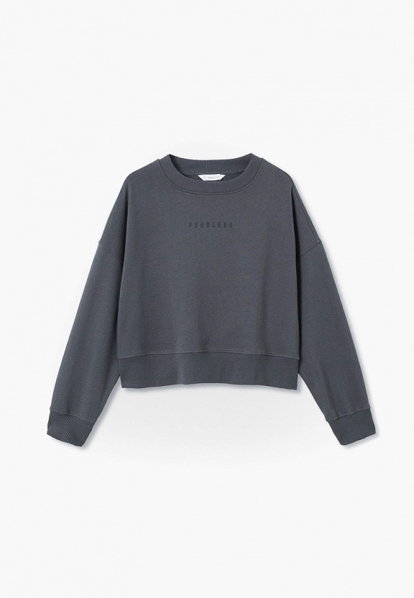 

Свитшот Mango Kids, Серый, FEARLESS