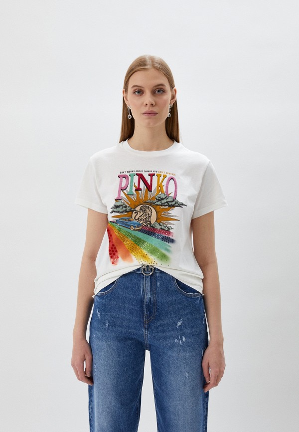 

Футболка Pinko, Белый, FESTIVAL
