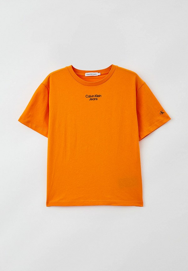 

Футболка Calvin Klein Jeans, Оранжевый, Calvin Klein Jeans RTLABE255501