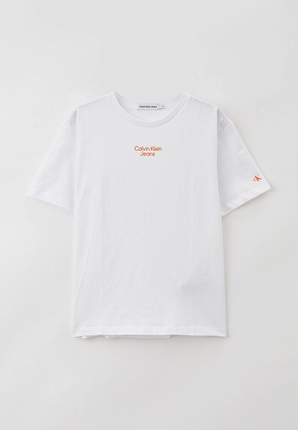 

Футболка Calvin Klein Jeans, Белый, Calvin Klein Jeans RTLABE255601