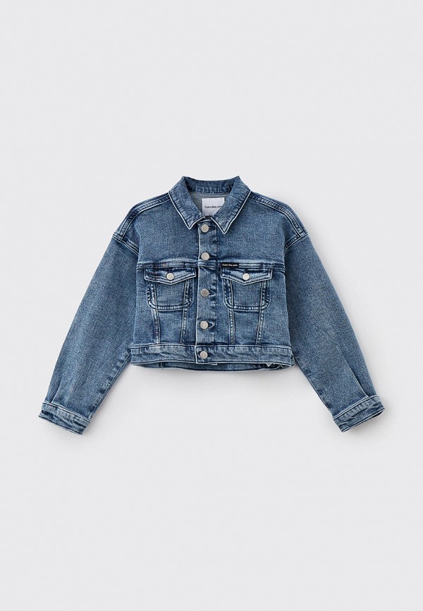 

Куртка джинсовая Calvin Klein Jeans, Голубой, Calvin Klein Jeans RTLABE256901
