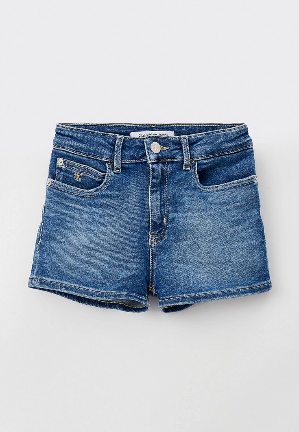 Шорты джинсовые Calvin Klein Jeans синего цвета