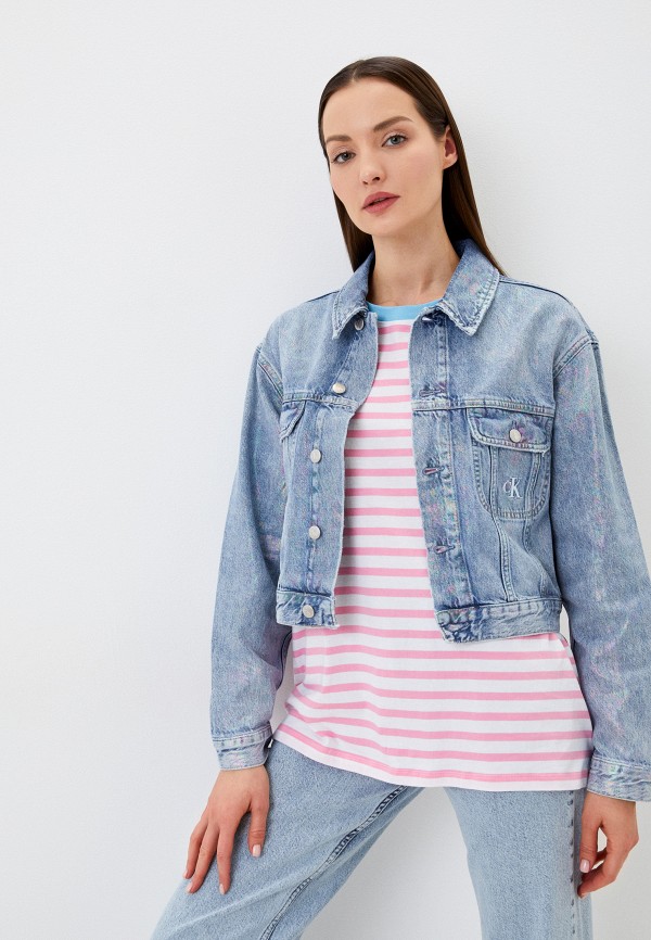 

Куртка джинсовая Calvin Klein Jeans, Голубой