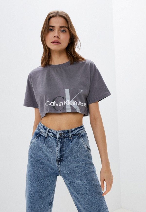 

Топ Calvin Klein Jeans, Серый