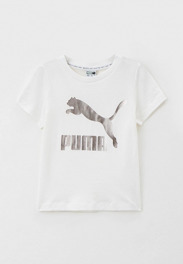 

Футболка PUMA, Белый, Classics Logo Tee G