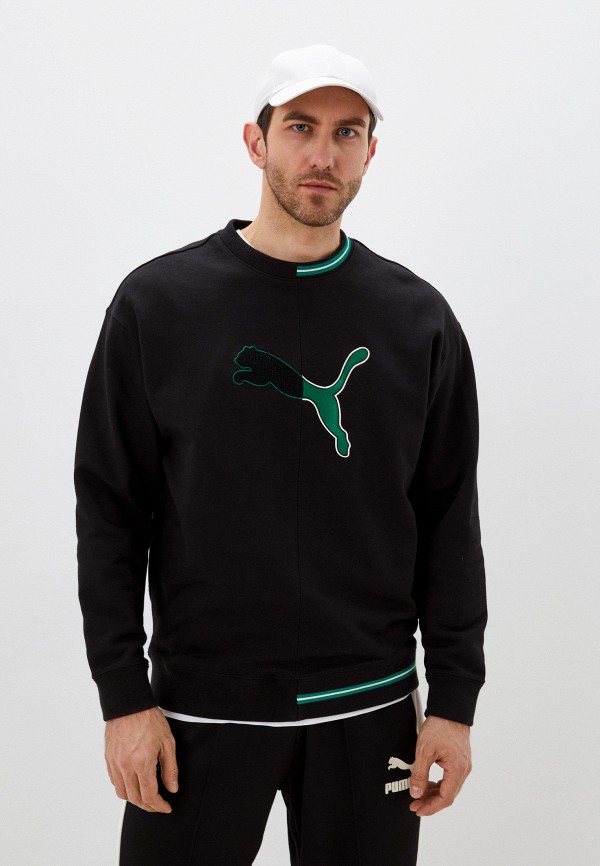 

Свитшот PUMA, Черный, The NeverWorn Crew