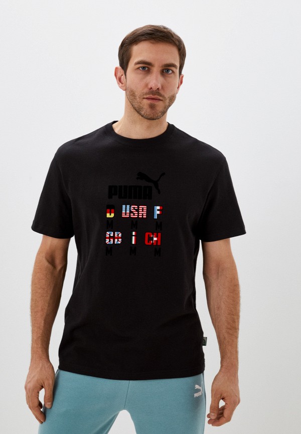 

Футболка PUMA, Черный, The NeverWorn Graphic Tee