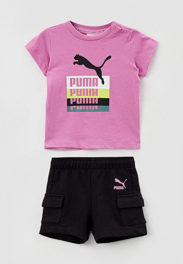 

Костюм спортивный PUMA, Разноцветный, Minicats Brand Love Short Set