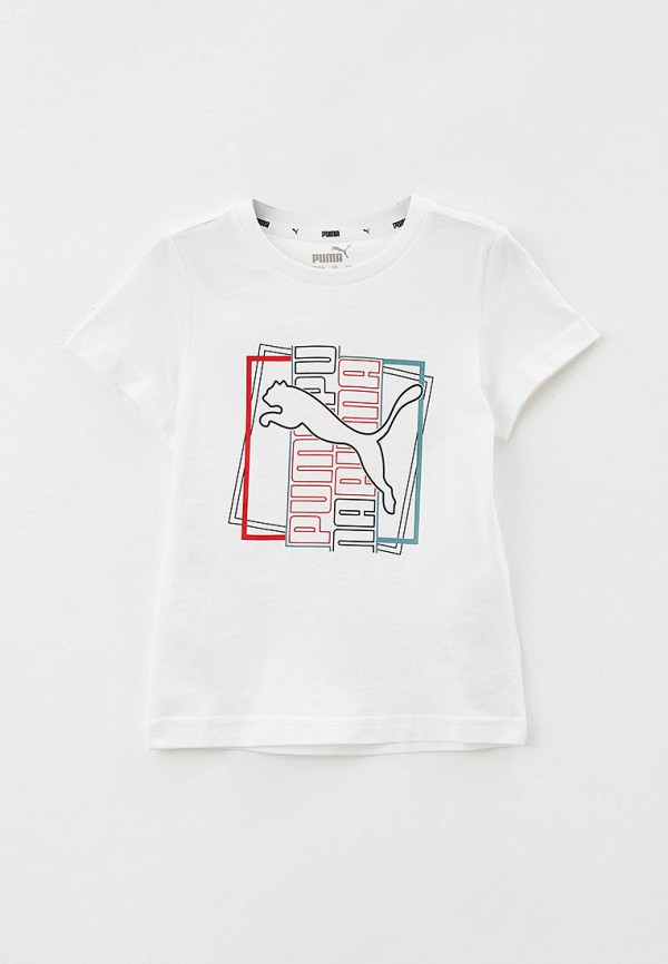 

Футболка PUMA, Белый, Alpha Graphic Tee B