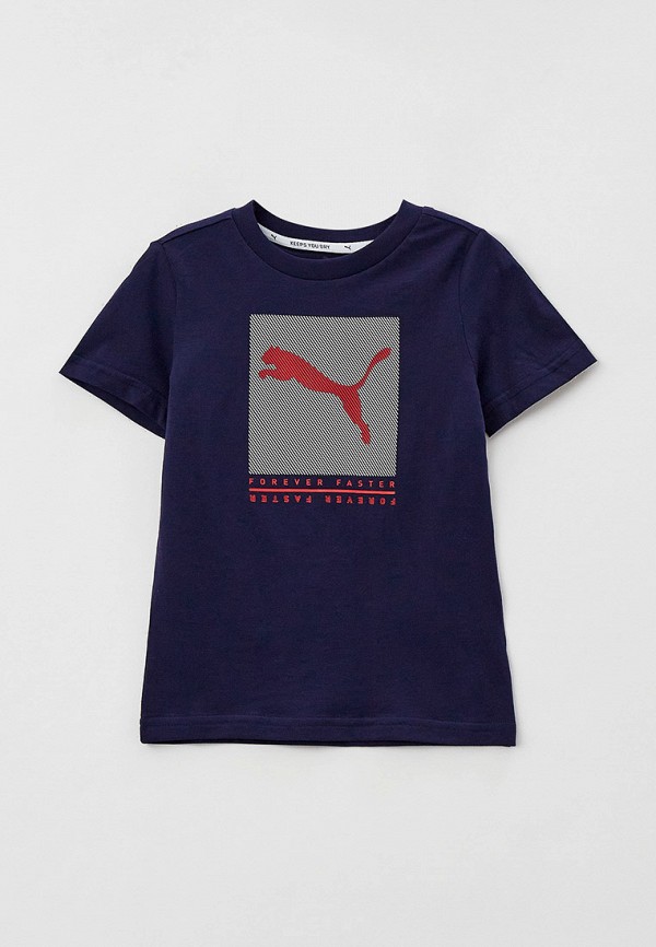 

Футболка PUMA, Синий, Active Sports Graphic Tee B