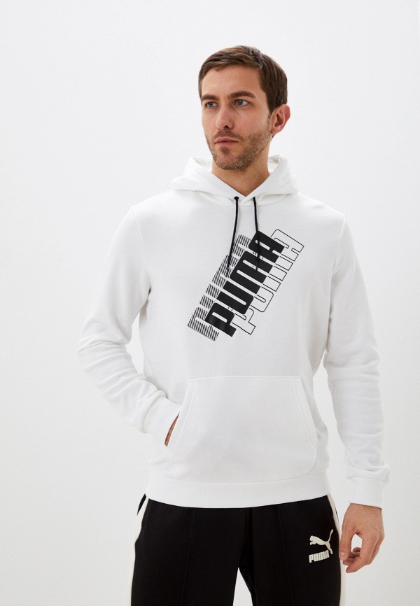 

Худи PUMA, Белый, Power Logo Hoodie TR
