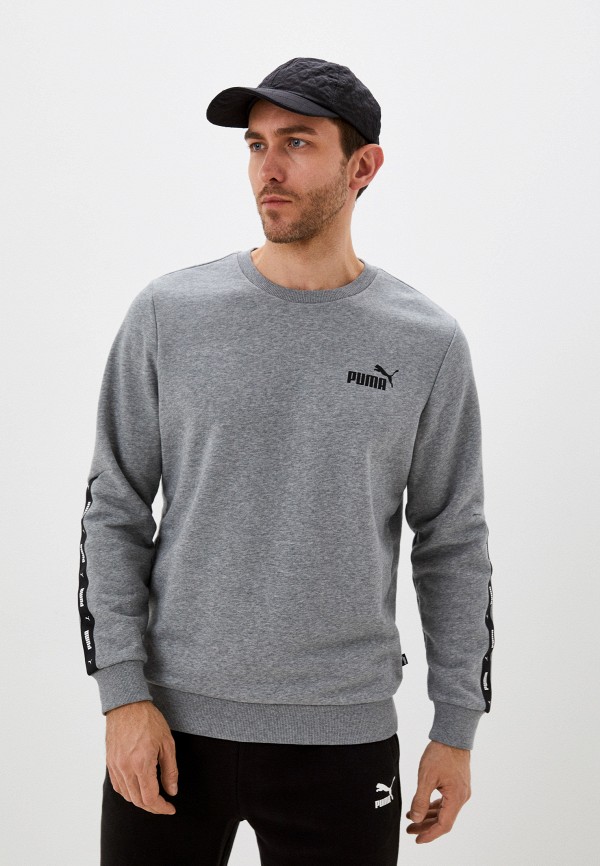 

Свитшот PUMA, Серый, ESS+ Tape Crew TR