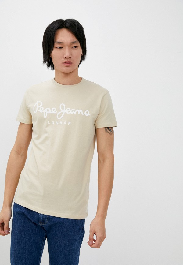 

Футболка Pepe Jeans, Бежевый