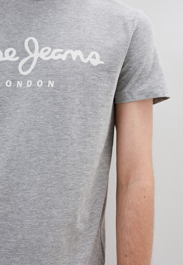 Футболка Pepe Jeans серый, размер 48, фото 3