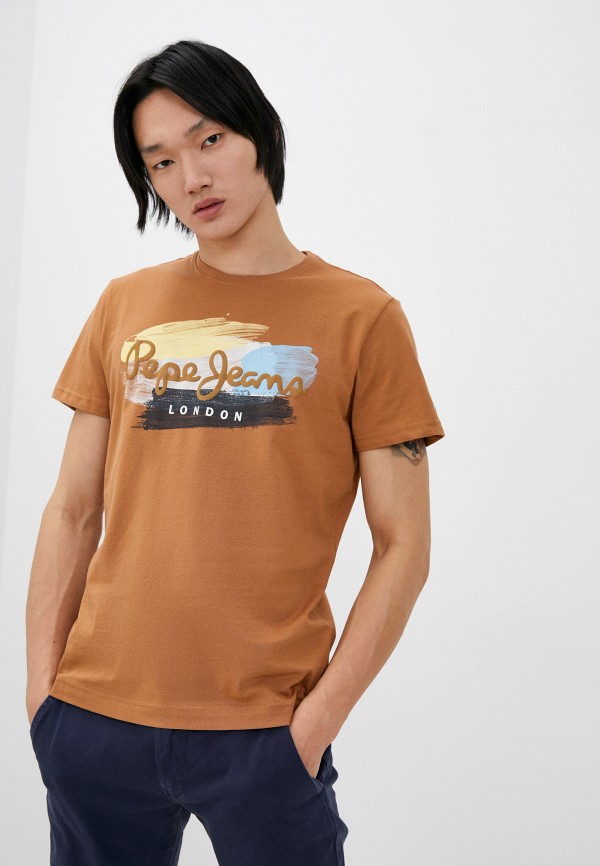 

Футболка Pepe Jeans, Коричневый