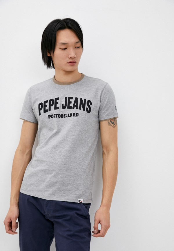 

Футболка Pepe Jeans, Серый