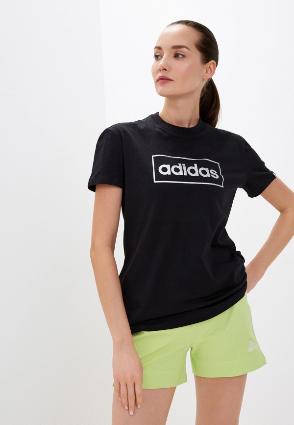 

Футболка adidas, Черный, W FL BX G T