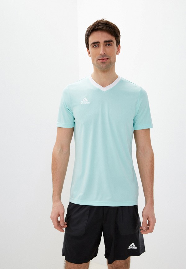 

Футболка спортивная adidas, Бирюзовый, ENT22 JSY
