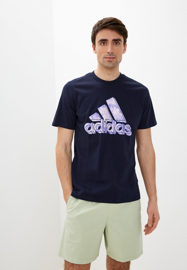 

Футболка adidas, Синий, M SUM WASH G T