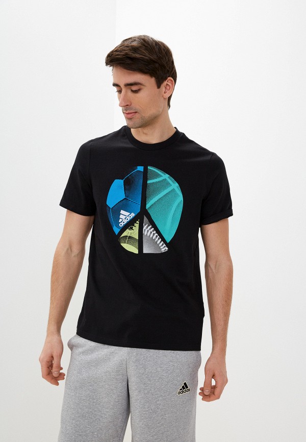 

Футболка adidas, Черный, adidas RTLABE361301