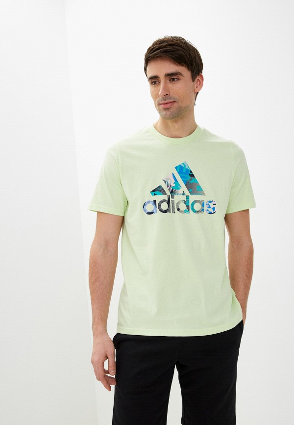 

Футболка adidas, Зеленый, M MULT BOS G T