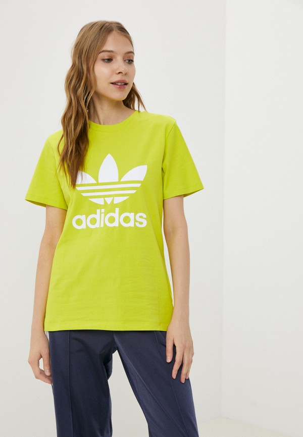 

Футболка adidas Originals, Зеленый, adidas Originals RTLABE363401