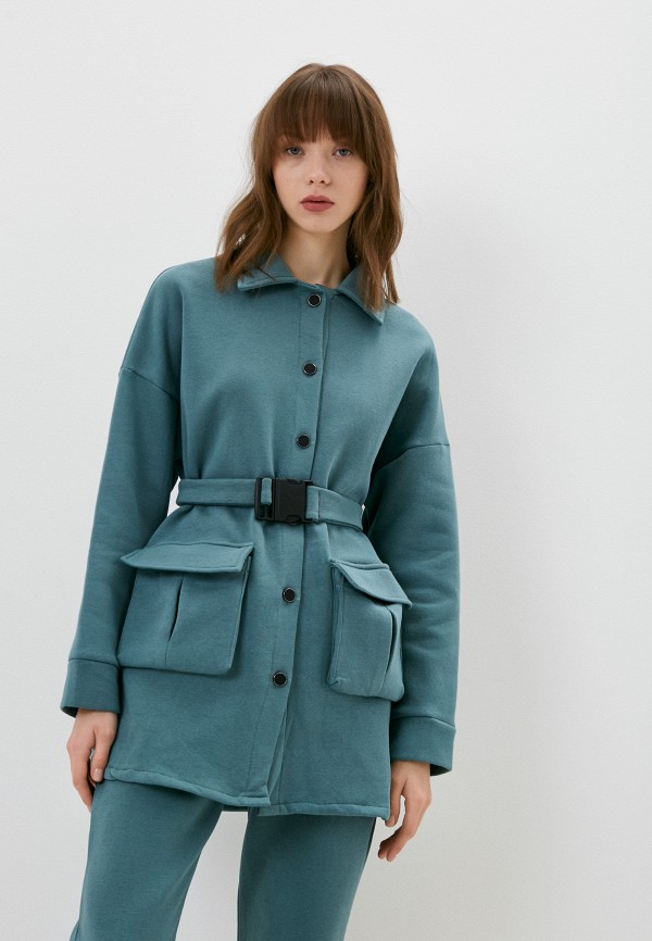 Костюм спортивный Miss Gabby бирюзовый MG2340 RTLABE388501