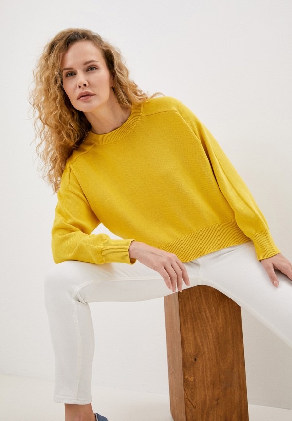 

Джемпер United Colors of Benetton, Желтый, United Colors of Benetton RTLABE410301