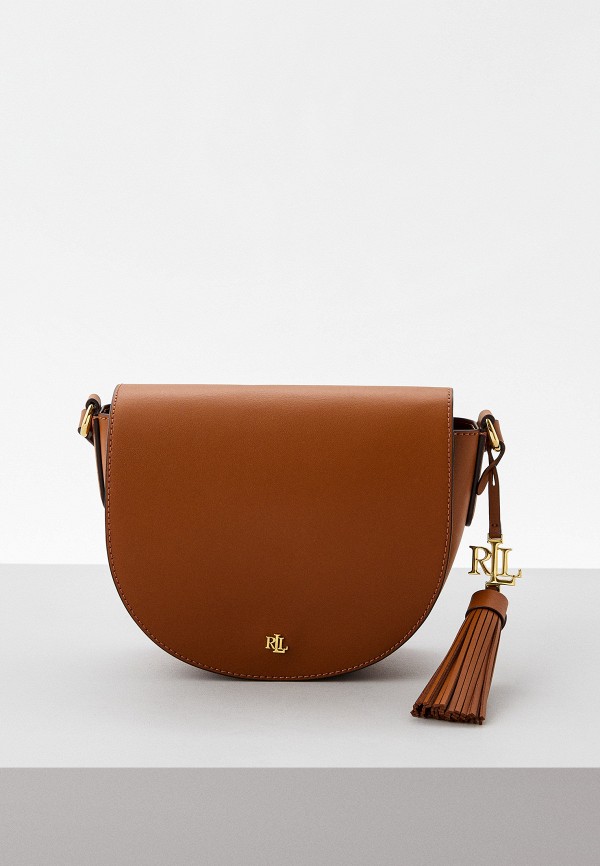 

Сумка и брелок Lauren Ralph Lauren, Коричневый, Lauren Ralph Lauren RTLABE431901