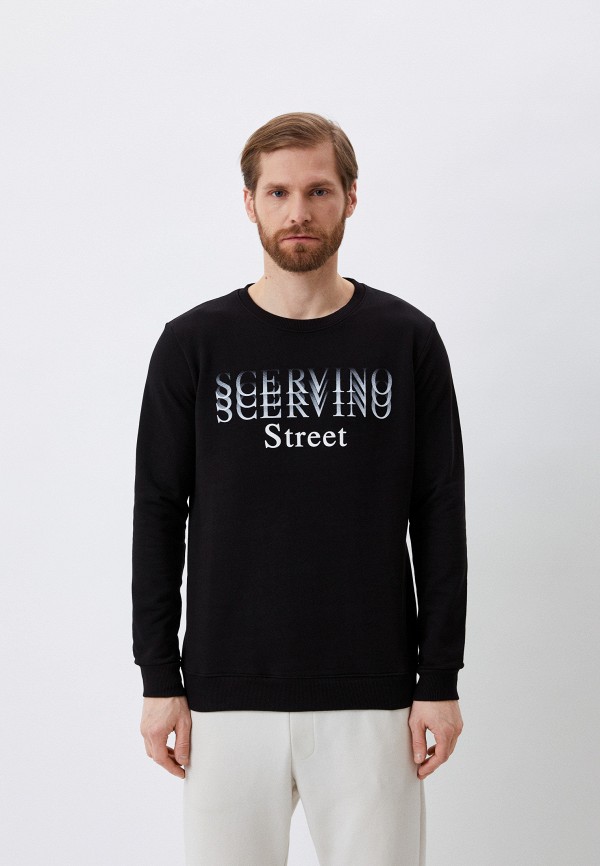 

Свитшот Scervino Street, Черный, Scervino Street RTLABE449201
