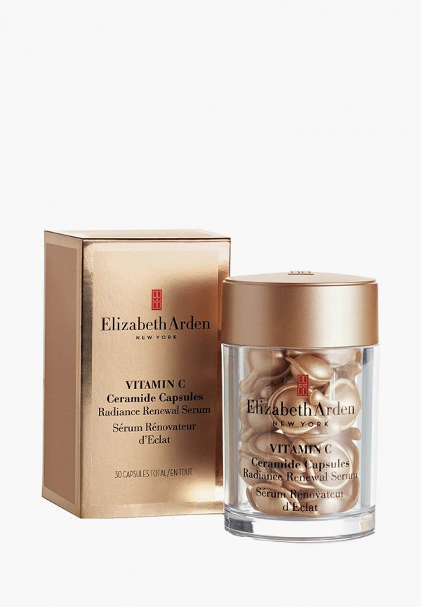 

Сыворотка для лица Elizabeth Arden, Прозрачный, CERAMIDE, обновляющая и придающая сияние, 30 капсул (14 мл)
