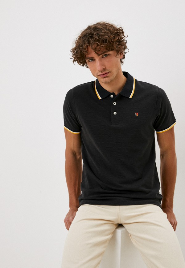 

Поло Jack & Jones, Черный, Jack & Jones RTLABE491902