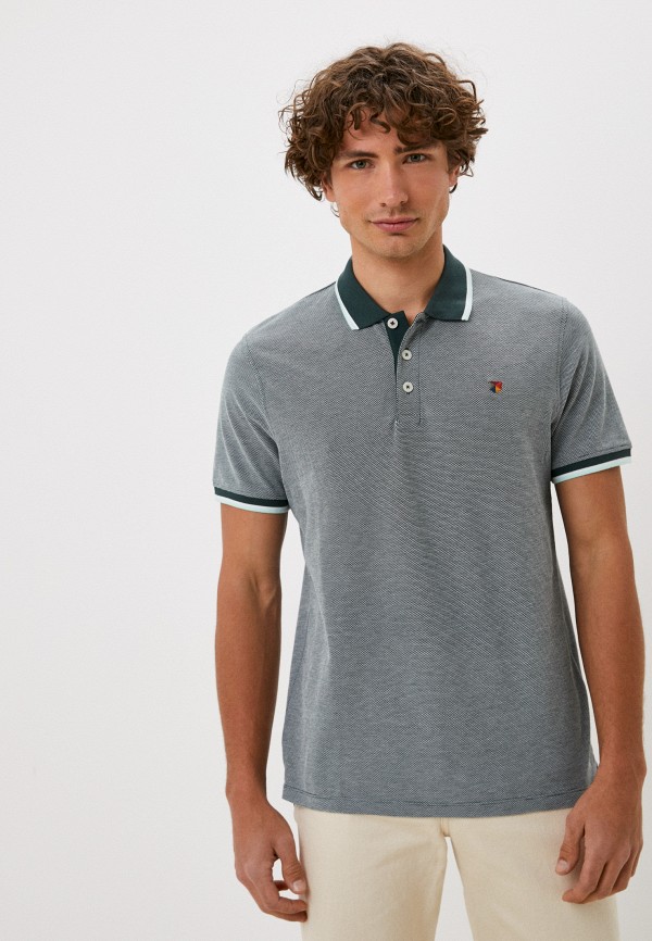 

Поло Jack & Jones, Зеленый, Jack & Jones RTLABE492102