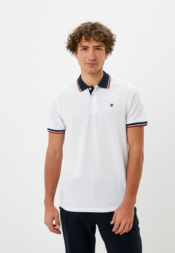 

Поло Jack & Jones, Белый, Jack & Jones RTLABE492302